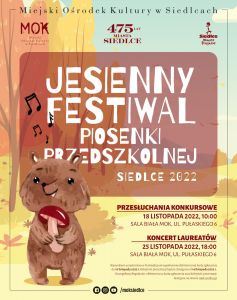 Jesienny Festiwal Piosenki Przedszkolnej - 2022
