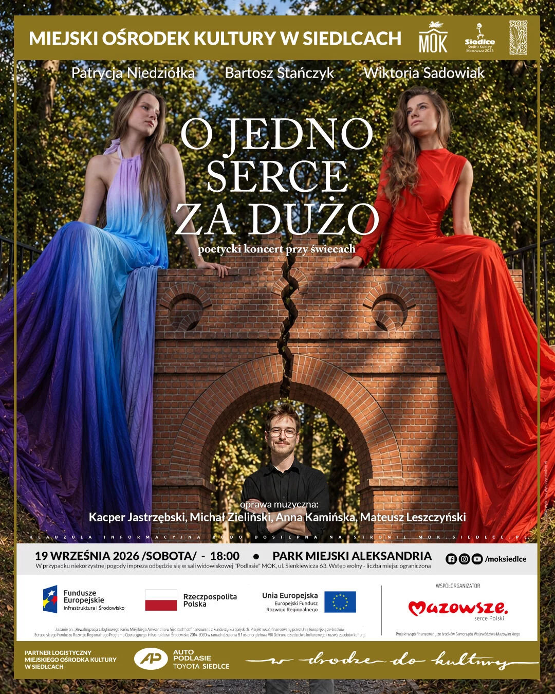 O jedno serce za dużo - poetycki koncert przy świecach Siedleckiej Grupy Literackiej „Witraż”