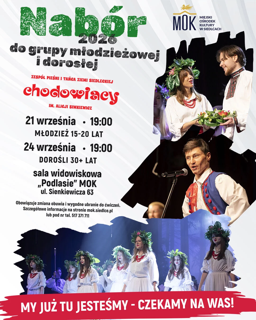 Casting Chodowiacy I Sekcja młodzieżowa_facebook