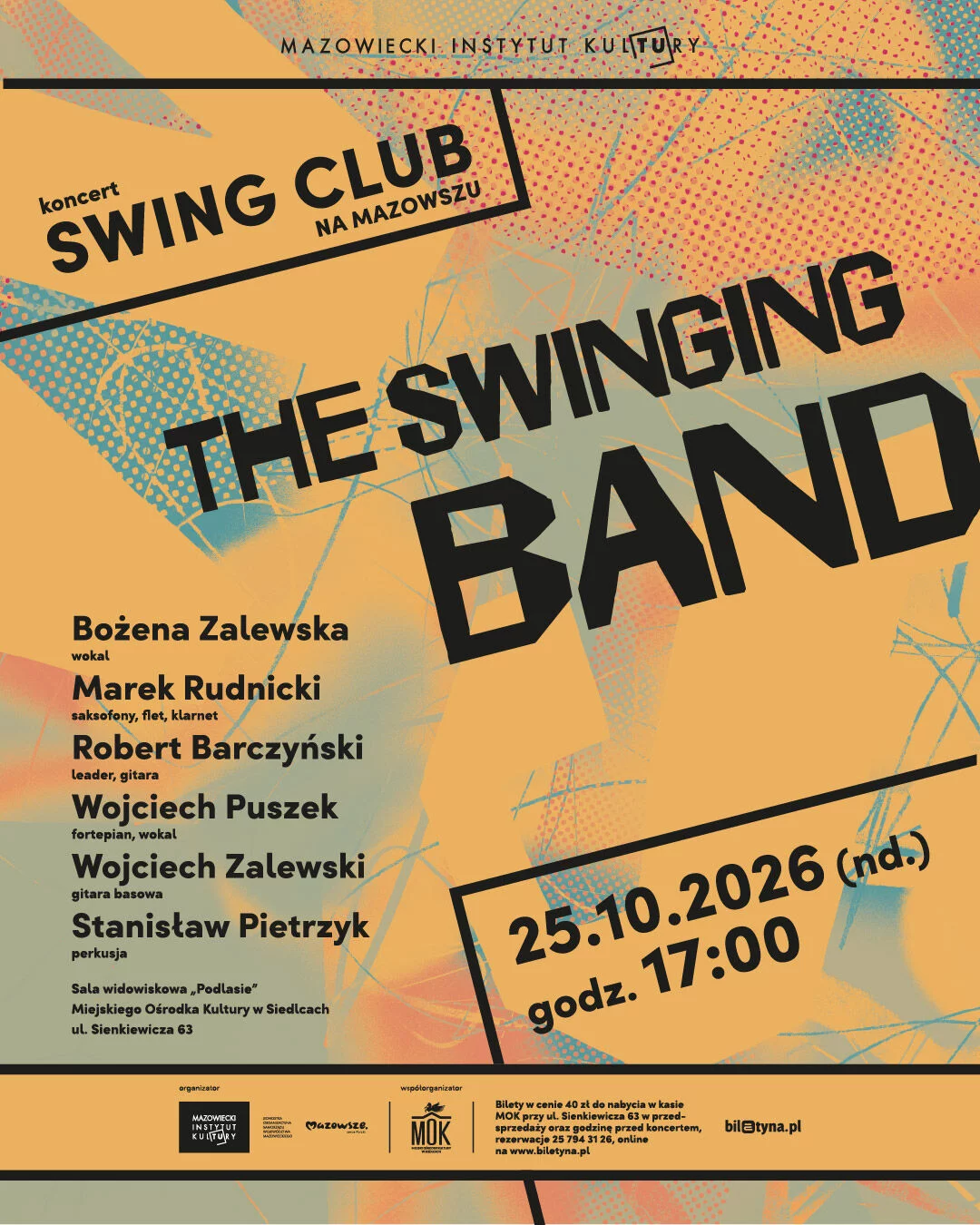 Swing Club na Mazowszu - koncert The Swinging Band