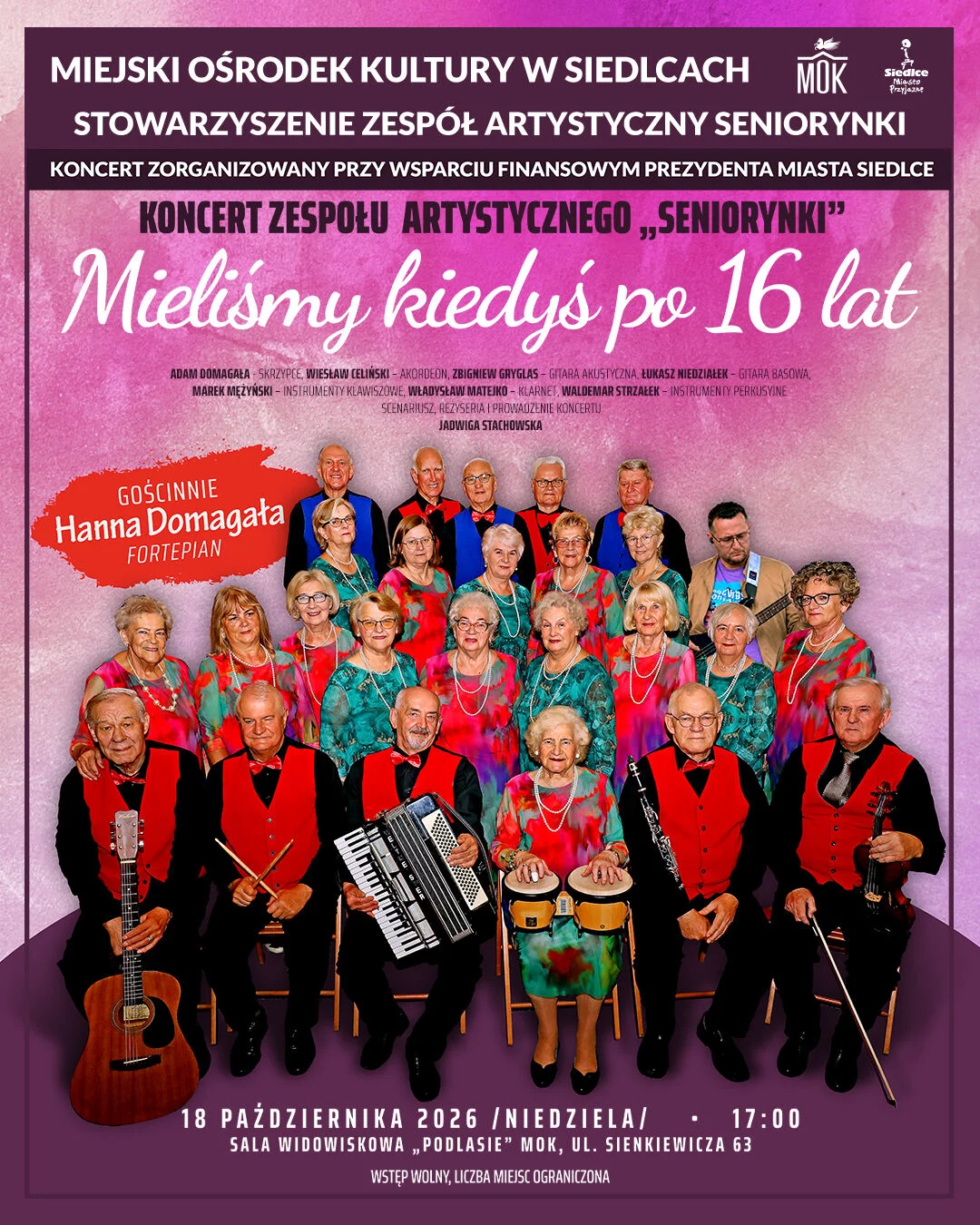 Koncert Zespołu Artystycznego Seniorynki pt. 