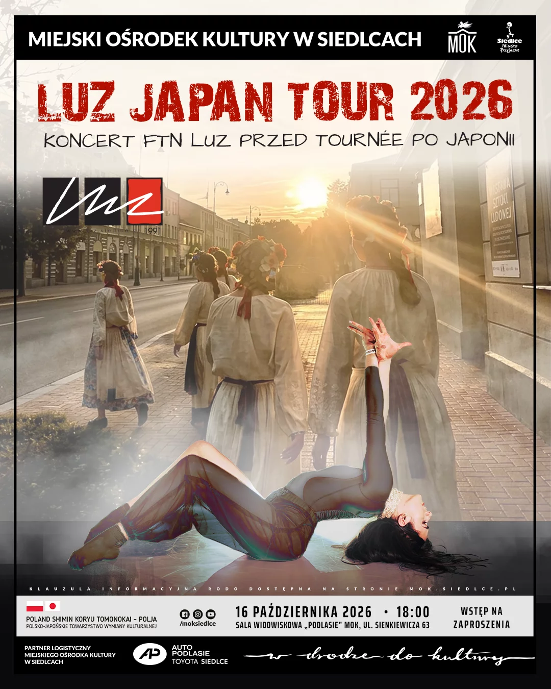 LUZ Japan Tour 2026 - koncert FTN LUZ przed tournée po Japonii