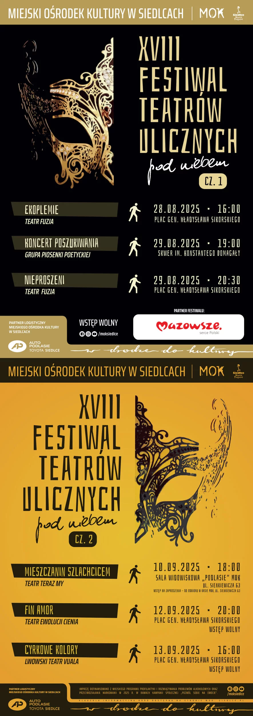XVIII Festiwal Teatrów Ulicznych 