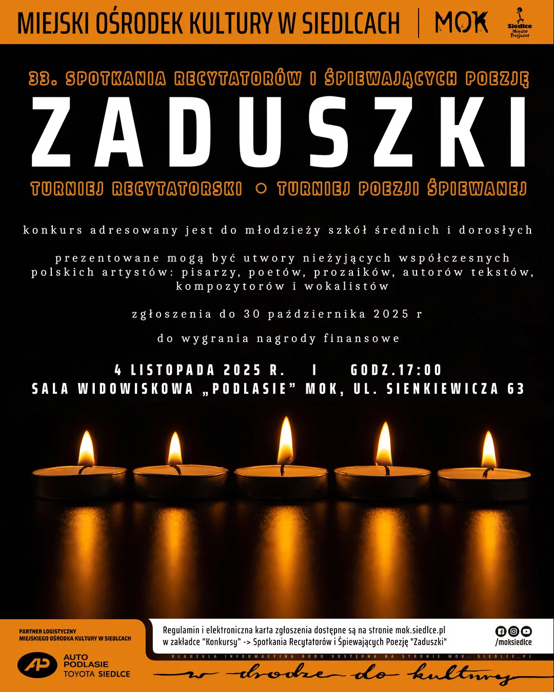 33. Spotkania Recytatorów i Śpiewających Poezję 