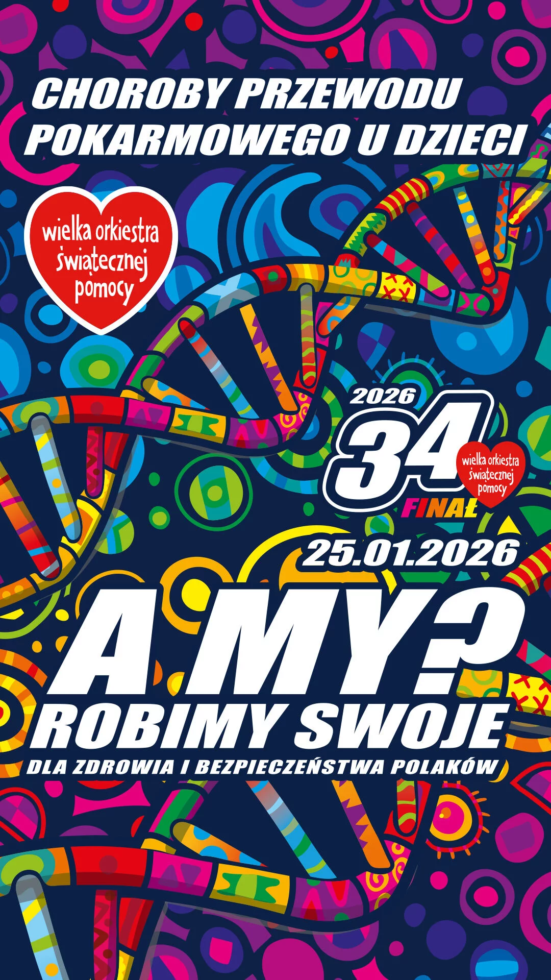 34. Finał Wielkiej Orkiestry Świątecznej Pomocy 2026